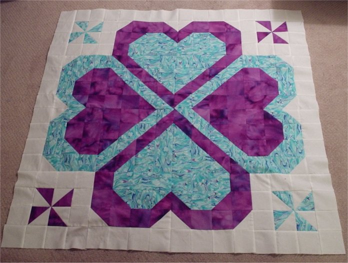 Valentines Day Mystery Quilt